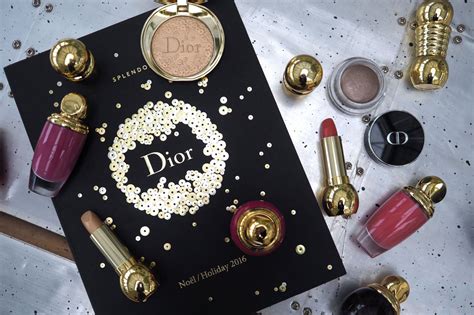 dior xmas look makeup case